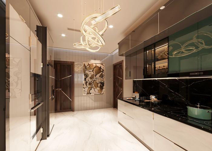 Residential gloss floor